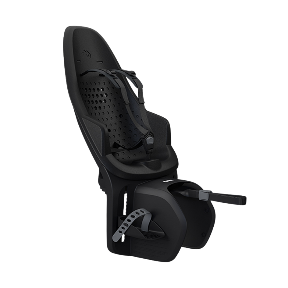 Siège enfant vélo cargo Thule Yepp 2 Maxi sur un longtail Yuba