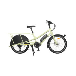 Yuba Kombi EP5 vélo cargo compact électrique Menta version Regular