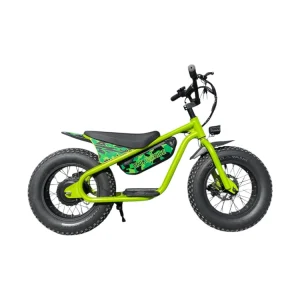 UNIKRIDE Fat Fun 16 pouces – Draisienne électrique enfant dès 6 ans | Pneus fat bike 16x4, 48V 10Ah